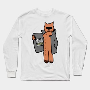 Catnip Dealer Cat Long Sleeve T-Shirt